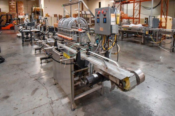 Image for ***SOLD***MJK0363 Ron Unger 12 Head Liquid Filler with Extra Filling heads