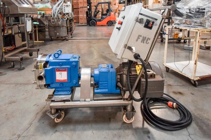 Image for ***SOLD***MJK0368 Waukesha 60 Positive Displacement Pump on Cart