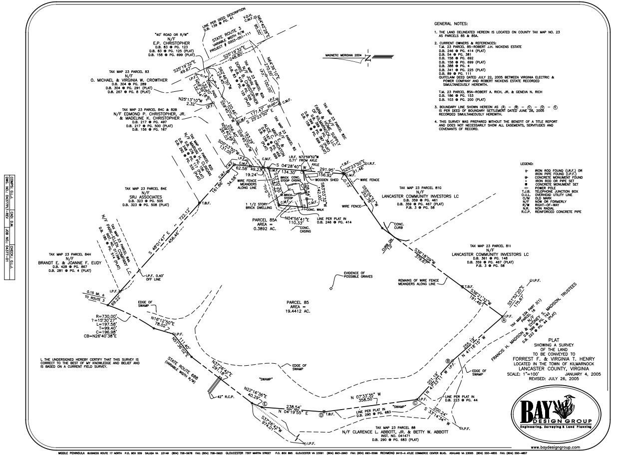 Image for Downtown Kilmarnock Investment & Development Opportunity - Single Family Brick Home & 19.44 AC Commercial Tract - 200 Christopher Drive, Kilmarnock, VA 22482