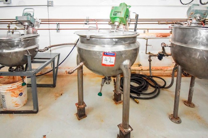 Image for MJK0400 Hamilton Full Jacketed Kettle With High Sheer Agitation