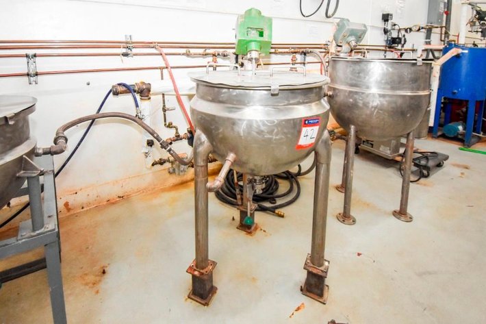 Image for MJK0400 Hamilton Full Jacketed Kettle With High Sheer Agitation