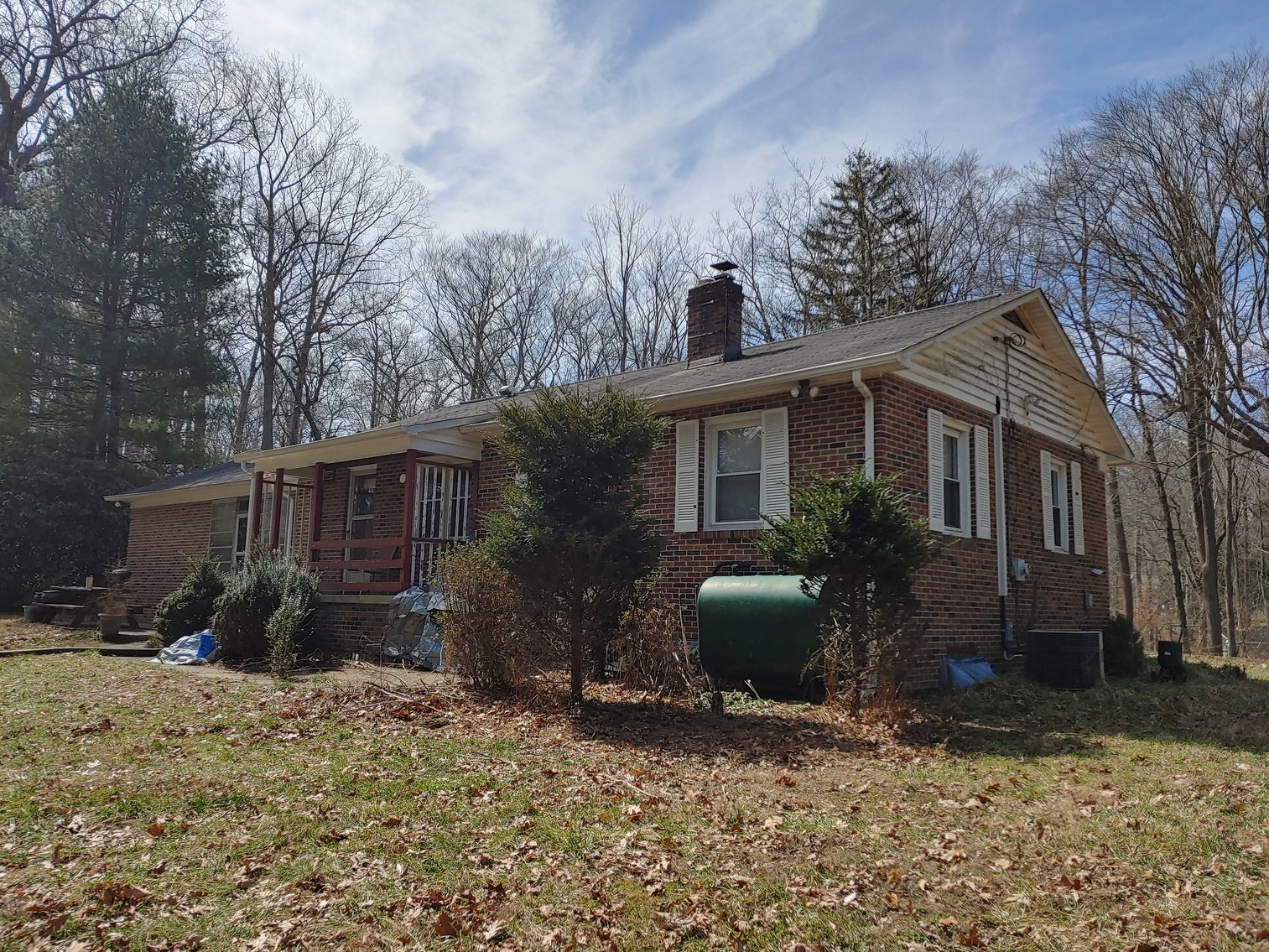 Image for 4 BR BRICK RANCHER W/ ATTACHED GARAGE  ON PRIVATE WOODED 1.22+/- AC CORNER LOT
