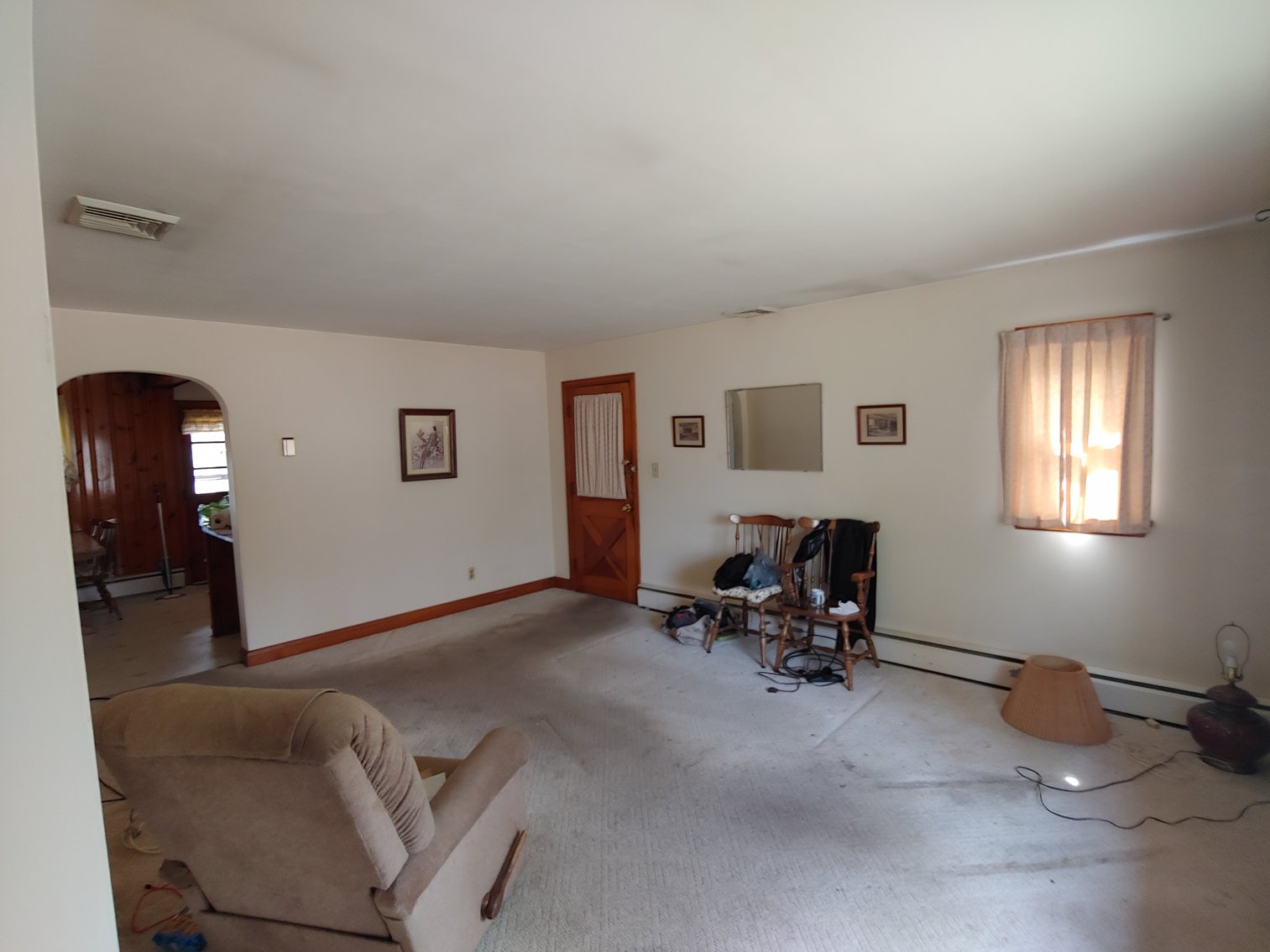 Image for 4 BR BRICK RANCHER W/ ATTACHED GARAGE  ON PRIVATE WOODED 1.22+/- AC CORNER LOT