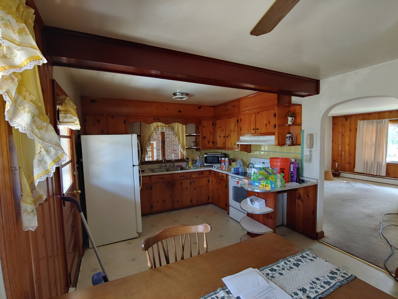 Image for 4 BR BRICK RANCHER W/ ATTACHED GARAGE  ON PRIVATE WOODED 1.22+/- AC CORNER LOT