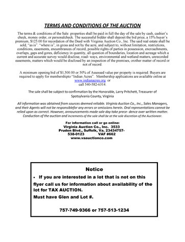 Image for Indian Acres Tax Auction