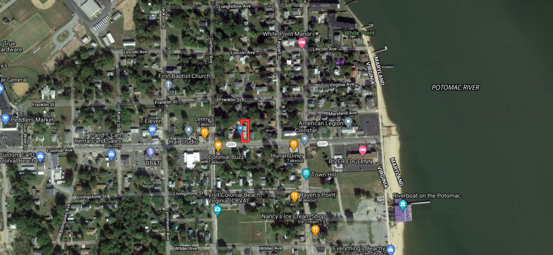 Image for 4 BR/2 BA Home w/Detached Garage/Shop Only 2 Blocks From the Potomac River--Colonial Beach, VA