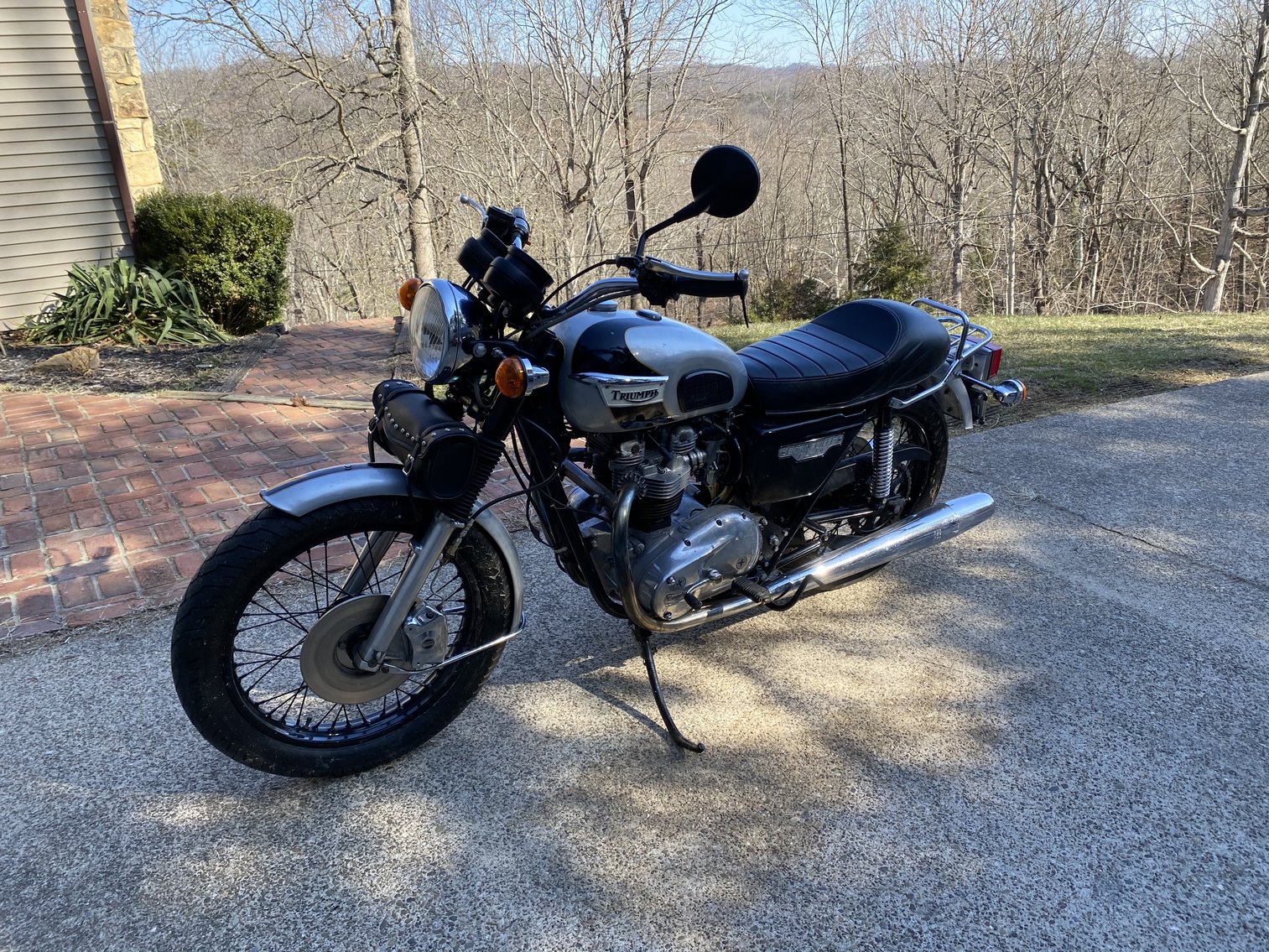Image for 1979 Triumph Bonneville 750 Motorcycle Sells To the Highest Bidder!