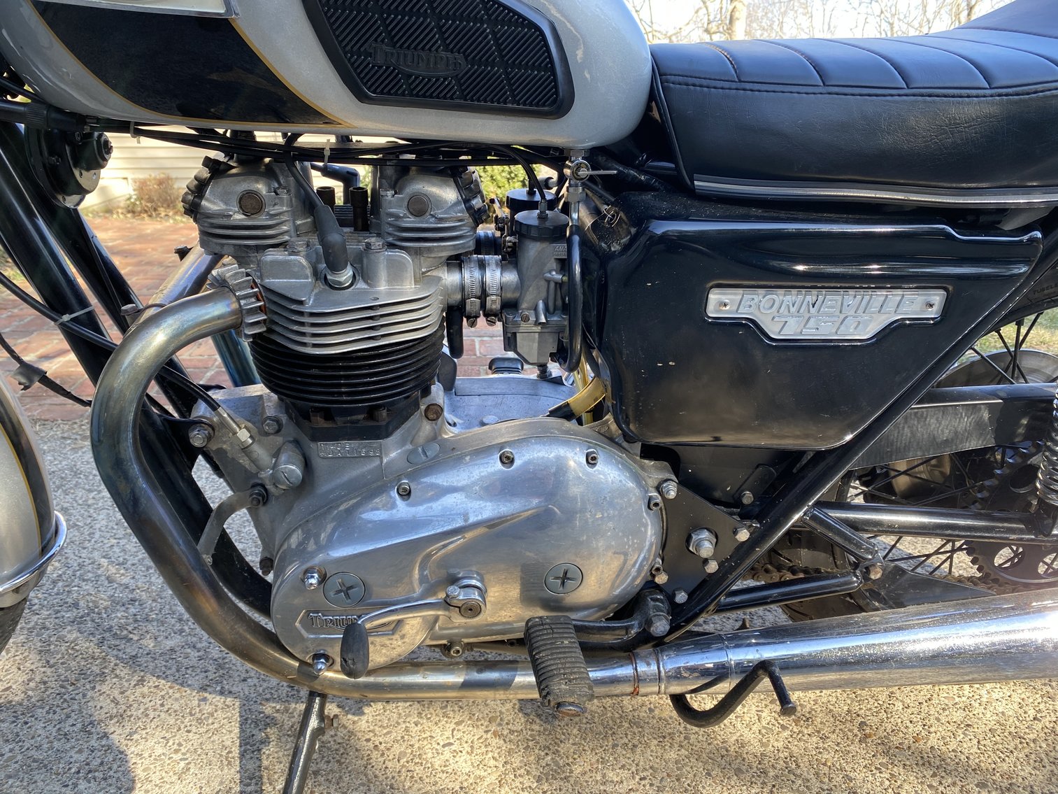 Image for 1979 Triumph Bonneville 750 Motorcycle Sells To the Highest Bidder!