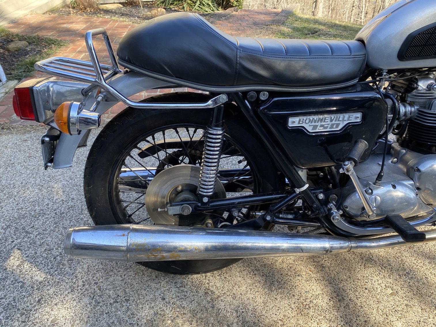 Image for 1979 Triumph Bonneville 750 Motorcycle Sells To the Highest Bidder!