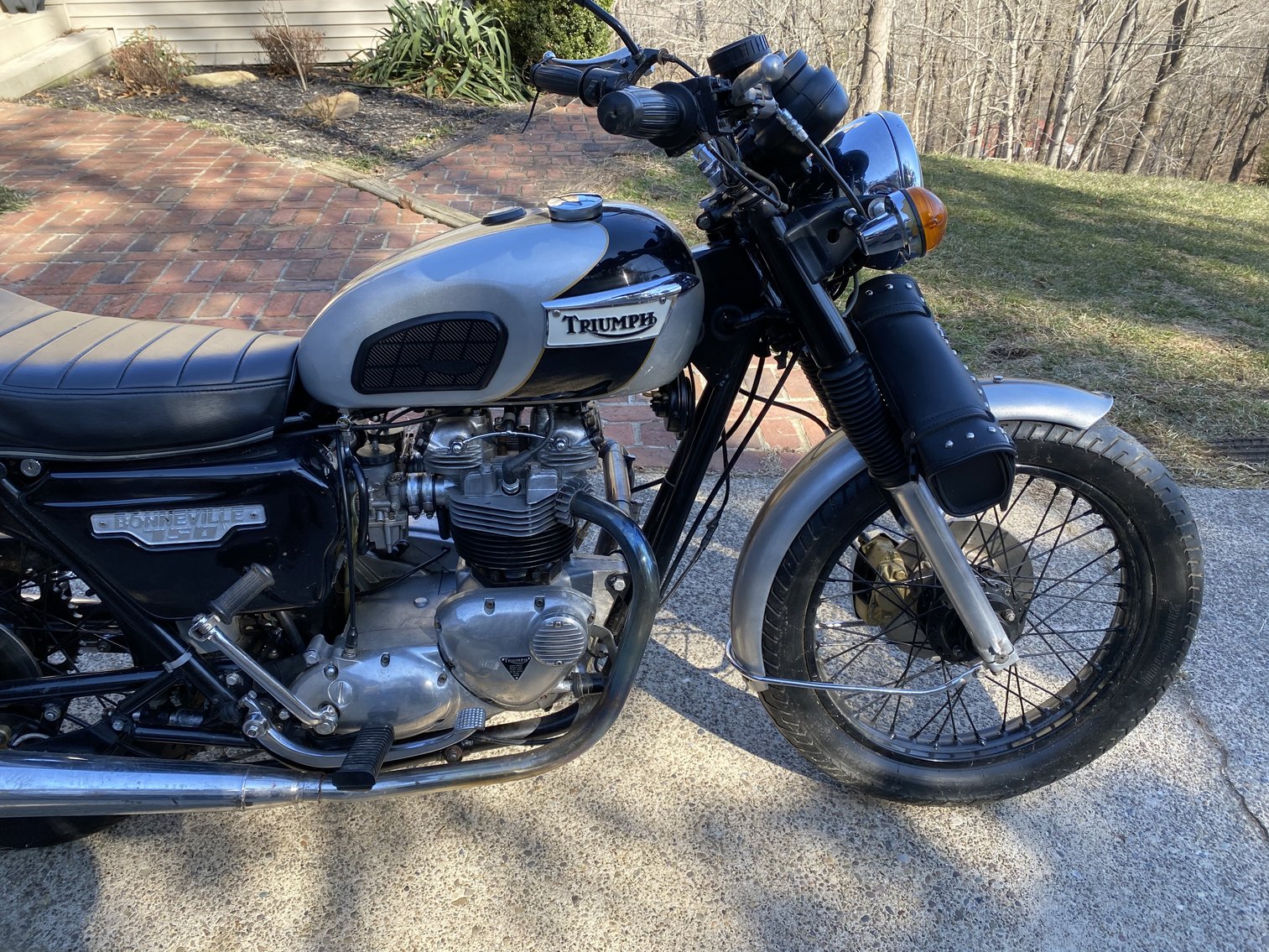 Image for 1979 Triumph Bonneville 750 Motorcycle Sells To the Highest Bidder!
