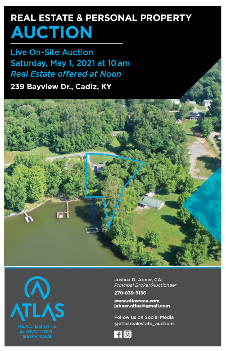 Image for Waterfront with Private Dock: 239 Bayview Dr., Cadiz, KY