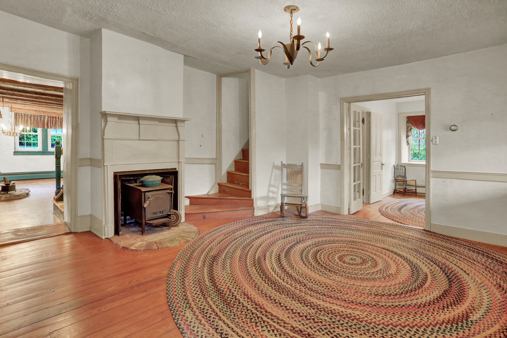 Image for 3 BR, 2.5 BA HISTORIC STONE HOME W/ DETACHED 2 CAR GARAGE & SUMMER HOME OVERLOOKING POND ON 14.04+/- AC