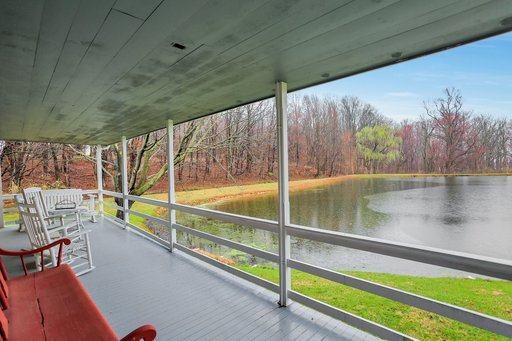 Image for 3 BR, 2.5 BA HISTORIC STONE HOME W/ DETACHED 2 CAR GARAGE & SUMMER HOME OVERLOOKING POND ON 14.04+/- AC