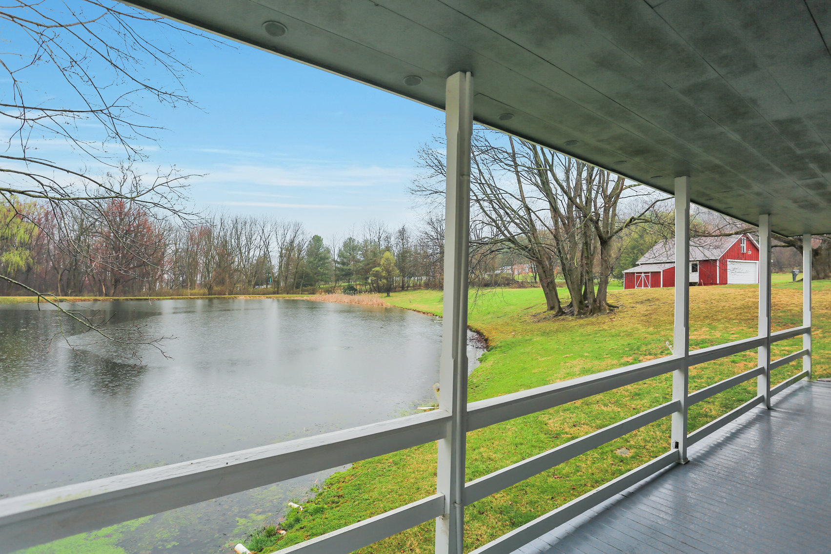 Image for 3 BR, 2.5 BA HISTORIC STONE HOME W/ DETACHED 2 CAR GARAGE & SUMMER HOME OVERLOOKING POND ON 14.04+/- AC