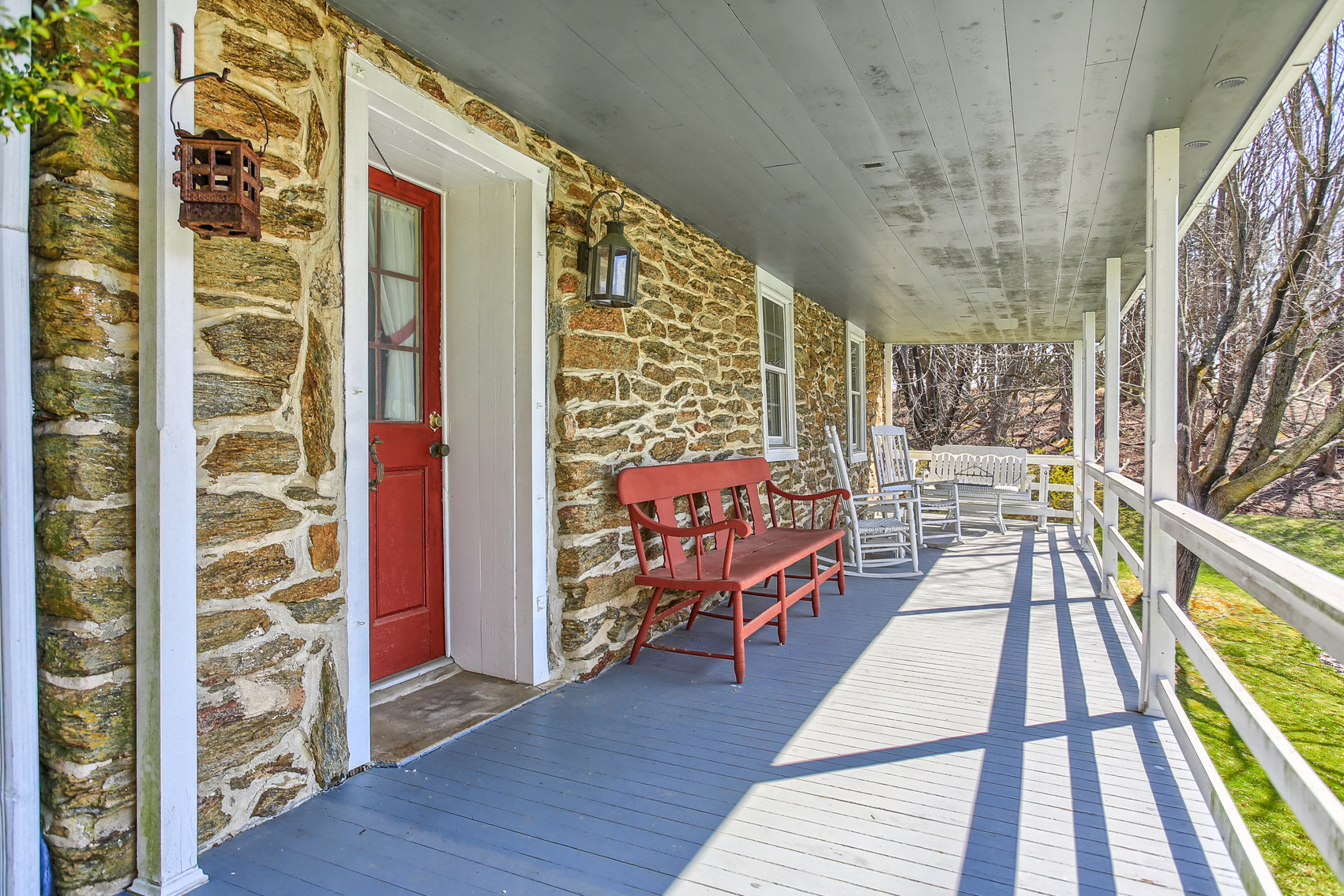 Image for 3 BR, 2.5 BA HISTORIC STONE HOME W/ DETACHED 2 CAR GARAGE & SUMMER HOME OVERLOOKING POND ON 14.04+/- AC