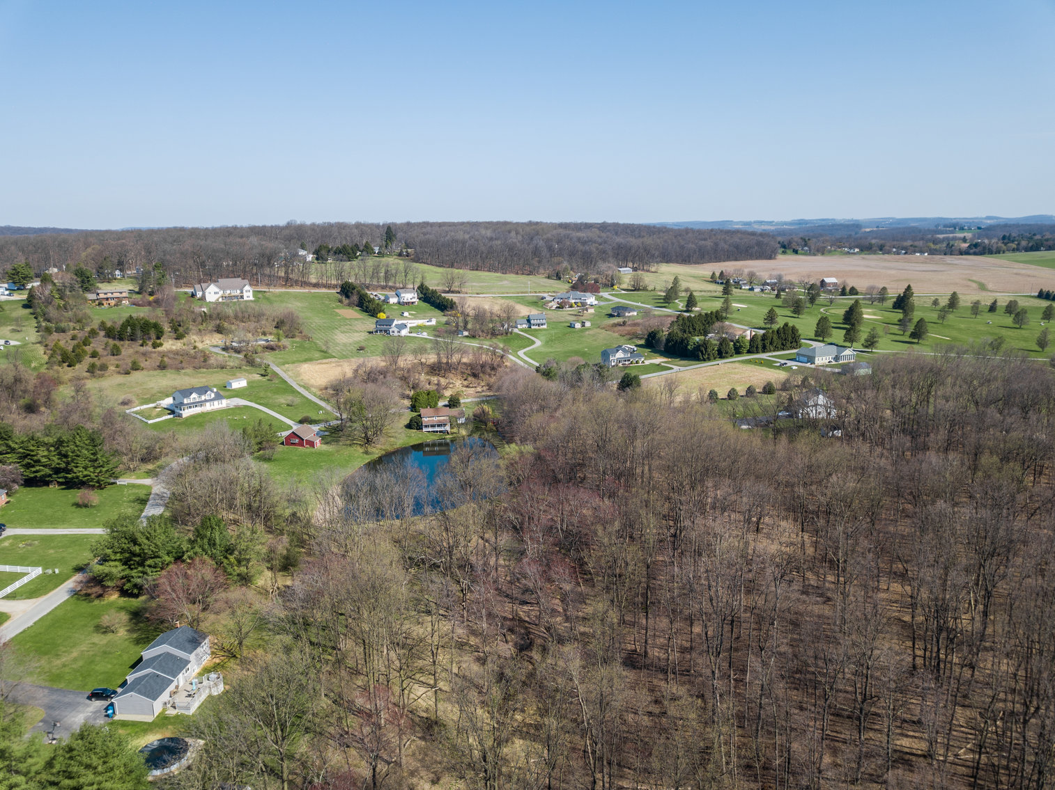 Image for 3 BR, 2.5 BA HISTORIC STONE HOME W/ DETACHED 2 CAR GARAGE & SUMMER HOME OVERLOOKING POND ON 14.04+/- AC
