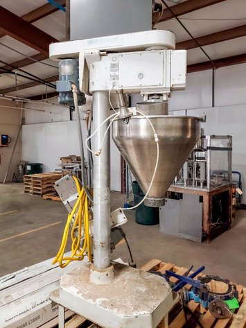 Image for MJK0472 Mateer-Burt Model 31-A Single Head Powder Filling Machine.