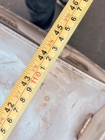 Image for MJK0493 Stainless Steel Tote