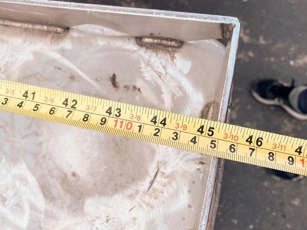 Image for MJK0494 Stainless Steel Tote