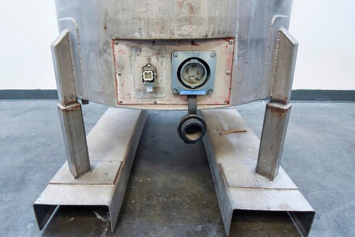 Image for ***SOLD*** MJK0495 Jacketed Stainless Steel Holding Tank 340L