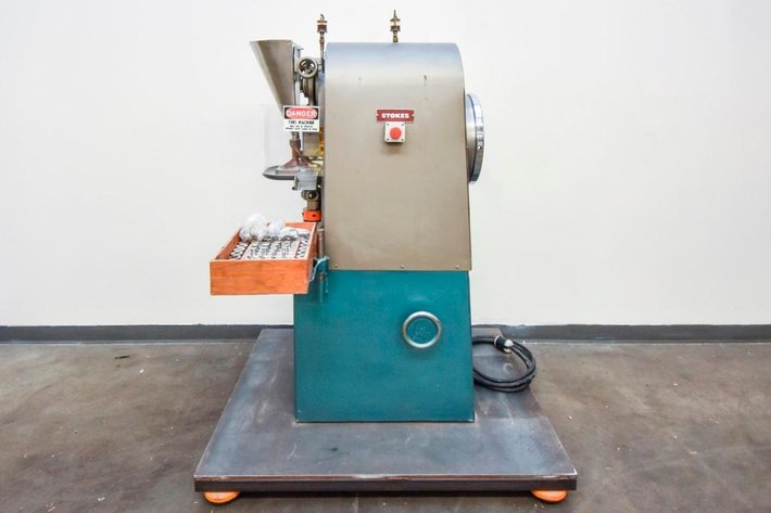 Image for **SOLD**MJK0499 Stokes Single Punch Tablet Press with Tooling