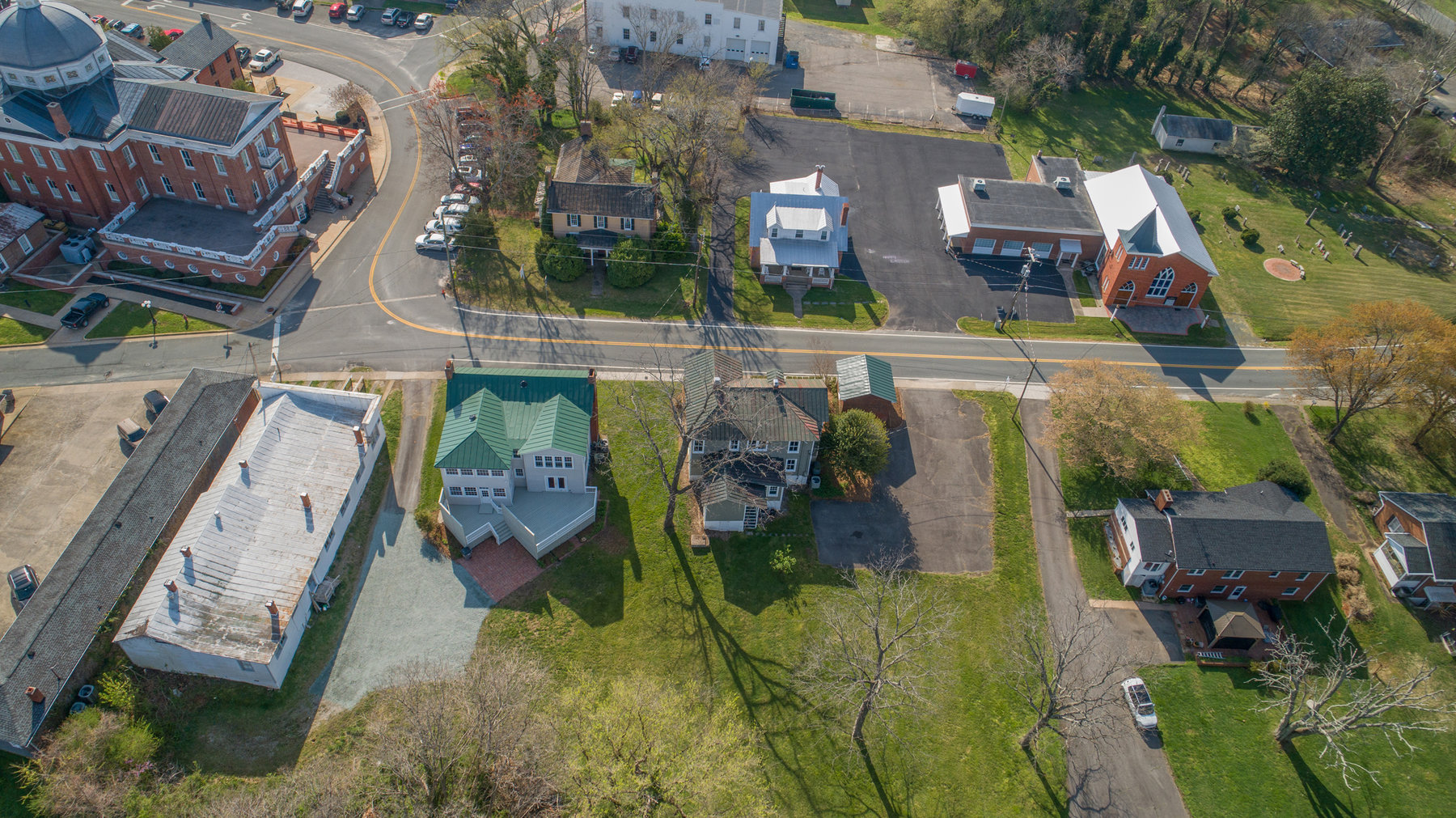 Image for 9 Room/2 half bathroom Home/Office Building (Circa 1905) on .50 +/- Acres in Downtown Louisa, VA