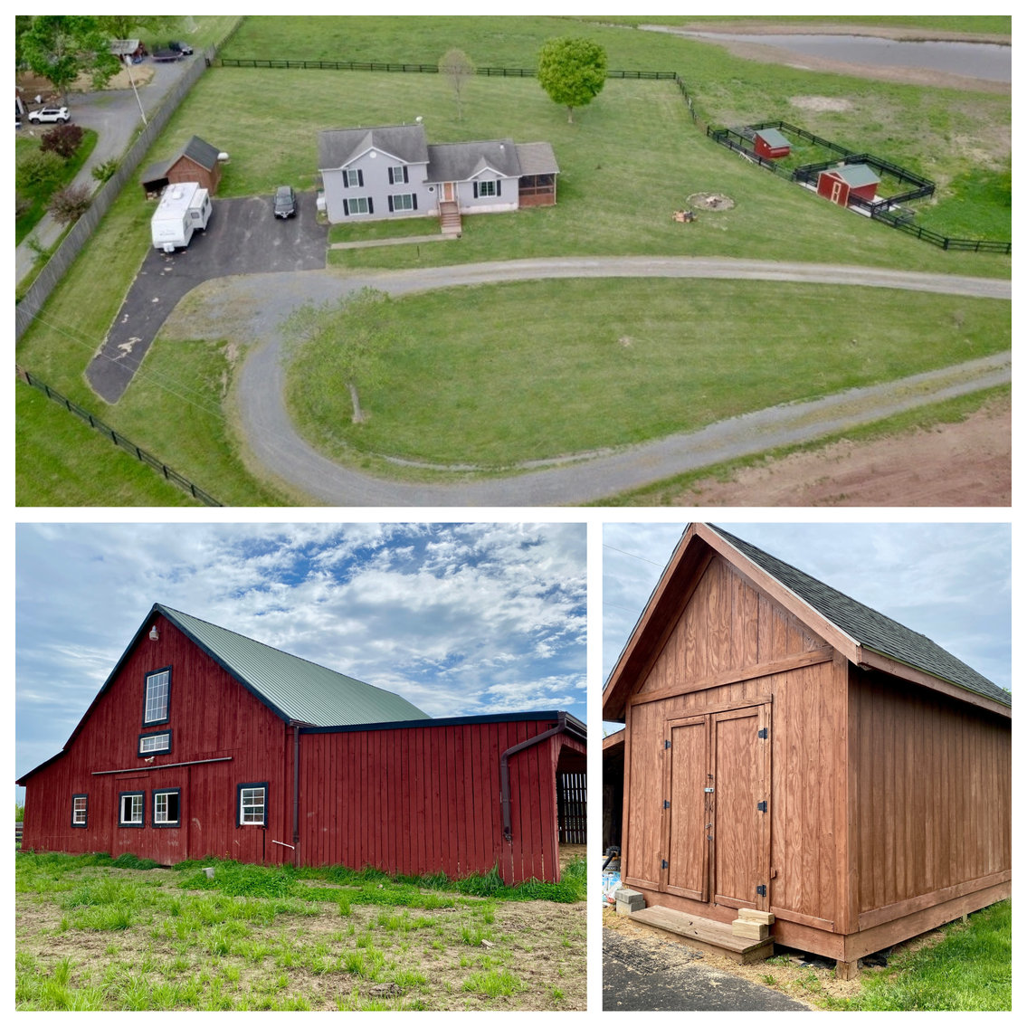 Image for 4 BR/2.5 BA Home on 20+ Acres w/Large Barn, Outbuildings, Fencing & More!--Culpeper County, VA