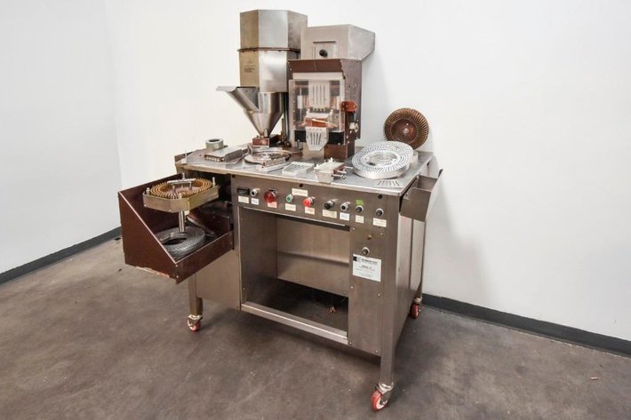 Image for **SOLD** MJK0504 Shionogi Quali-Fill Semi-Auto Encapsulation Machine with Size ''0