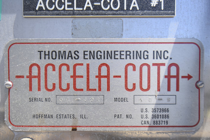 Image for ***SOLD***MJK0544 Accela-Cota Coating Machine 48-S