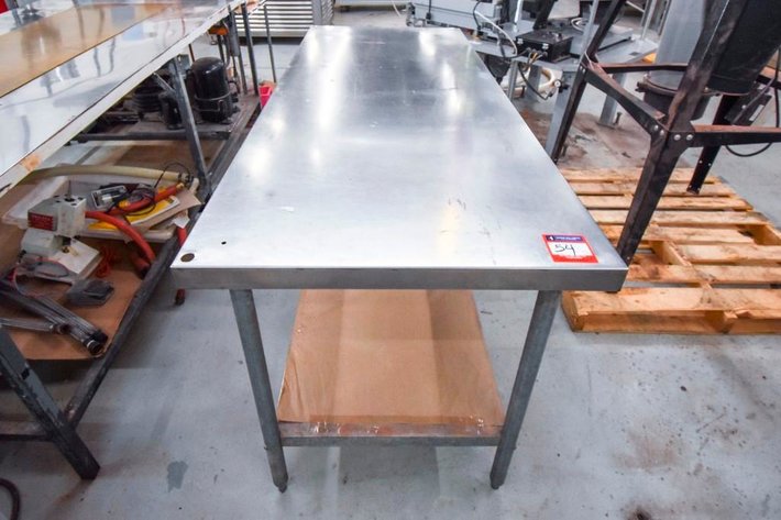 Image for MJK0547 Stainless Steel Table