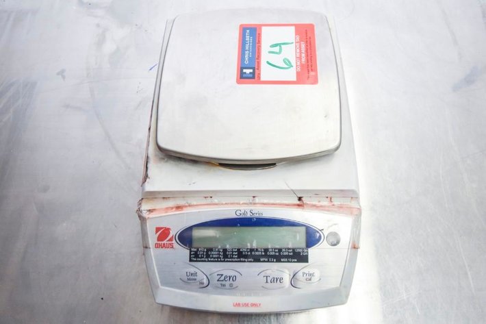 Image for MJK0548 Ohaus Scale Gold Series