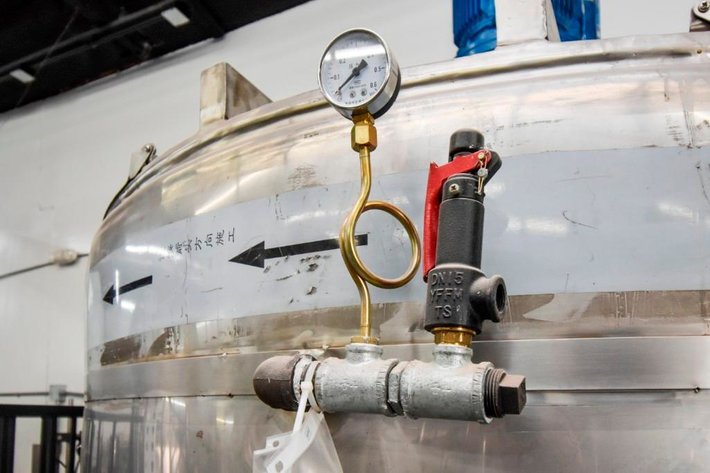 Image for ***SOLD***MJK0552 Large Jacketed Mixing Tank 1000 Gallon