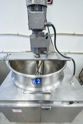 Image for ***SOLD*** MJK0553 Cleveland KDM-40-T 40 Gallon Steam Kettle - Power Tilt, 2/3 Jacket, Direct Steam