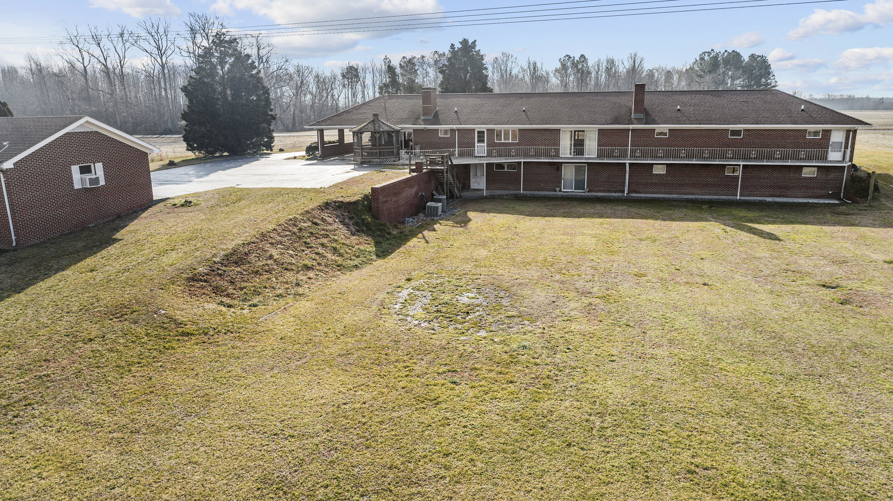 Image for UNDER CONTRACT - Northern Neck Estate - 6 BR/5BA Custom Built Brick Rancher on 1.8 AC Lot - Two Car Detached Garage With Workshop - 1151 Dodlyt Rd., Heathsville, VA 22473