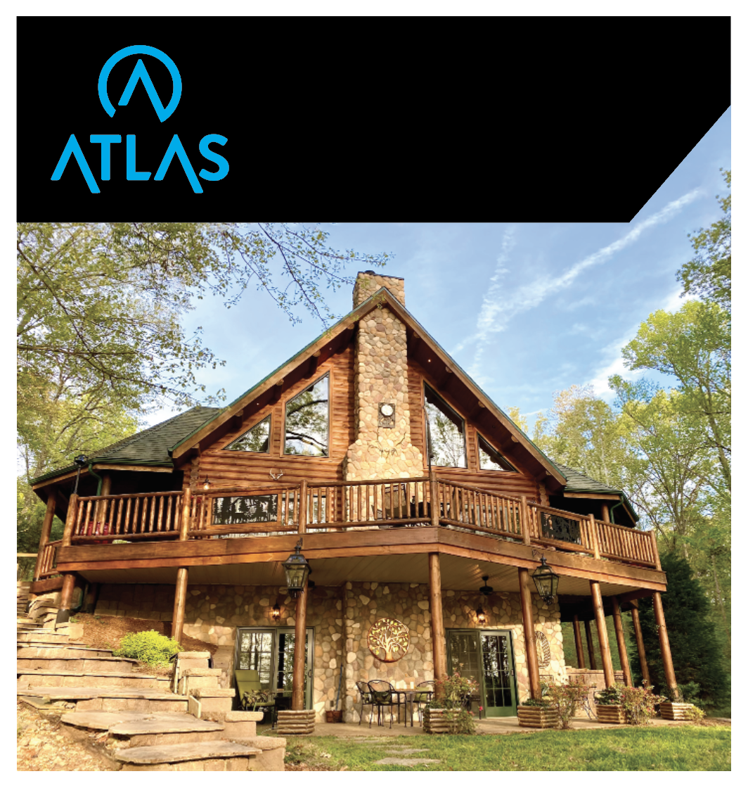 Image for Incredible Lake Barkley Main Channel, Waterfront, Log Home on 2.7+/- acres with a Private DOCK.