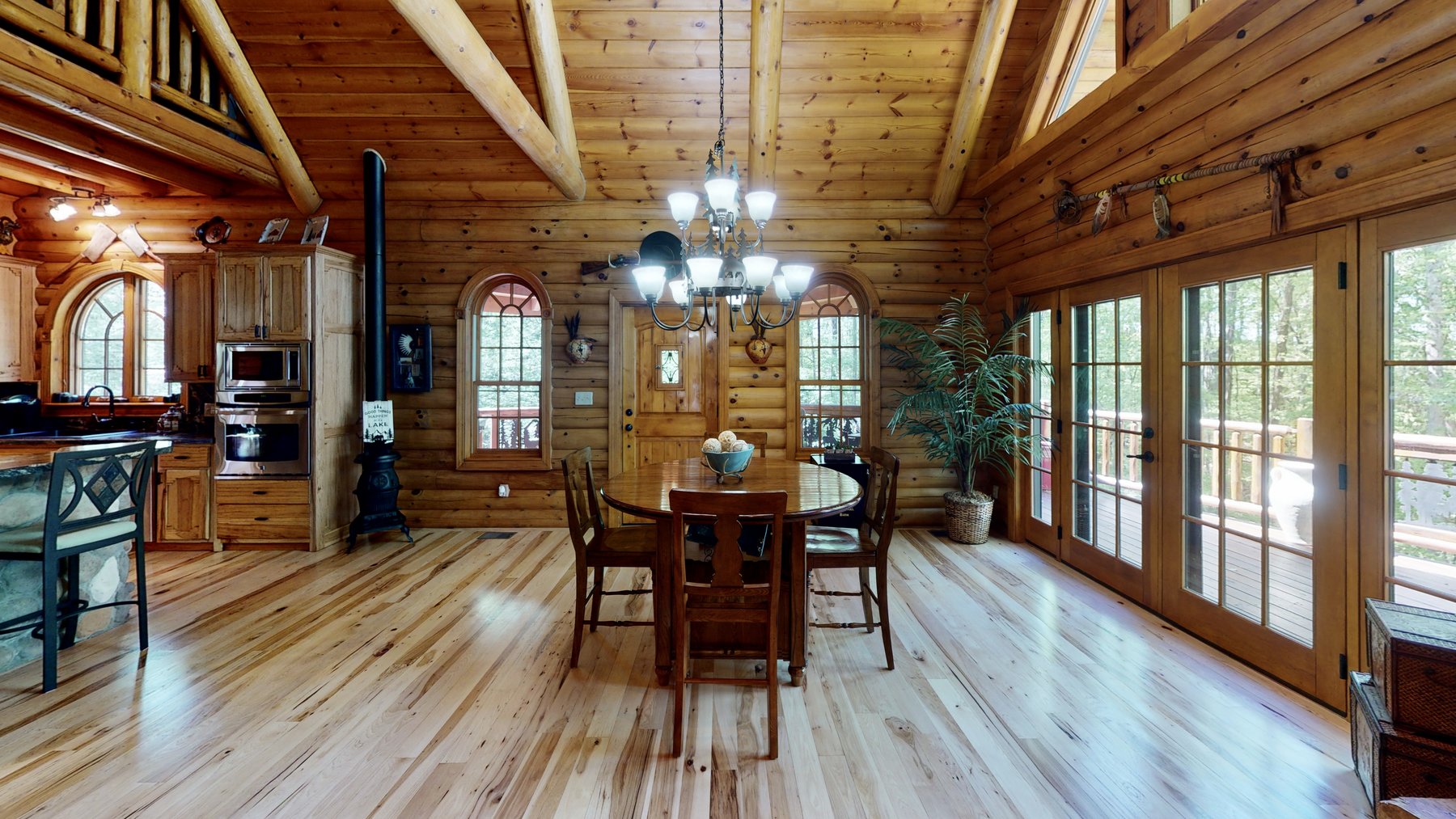 Image for Incredible Lake Barkley Main Channel, Waterfront, Log Home on 2.7+/- acres with a Private DOCK.