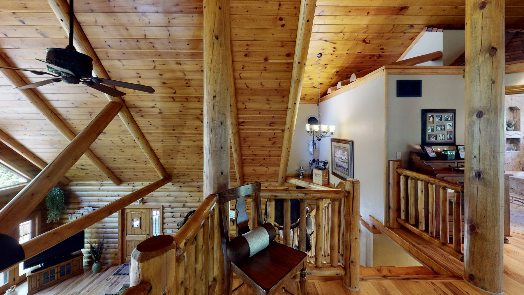 Image for Incredible Lake Barkley Main Channel, Waterfront, Log Home on 2.7+/- acres with a Private DOCK.