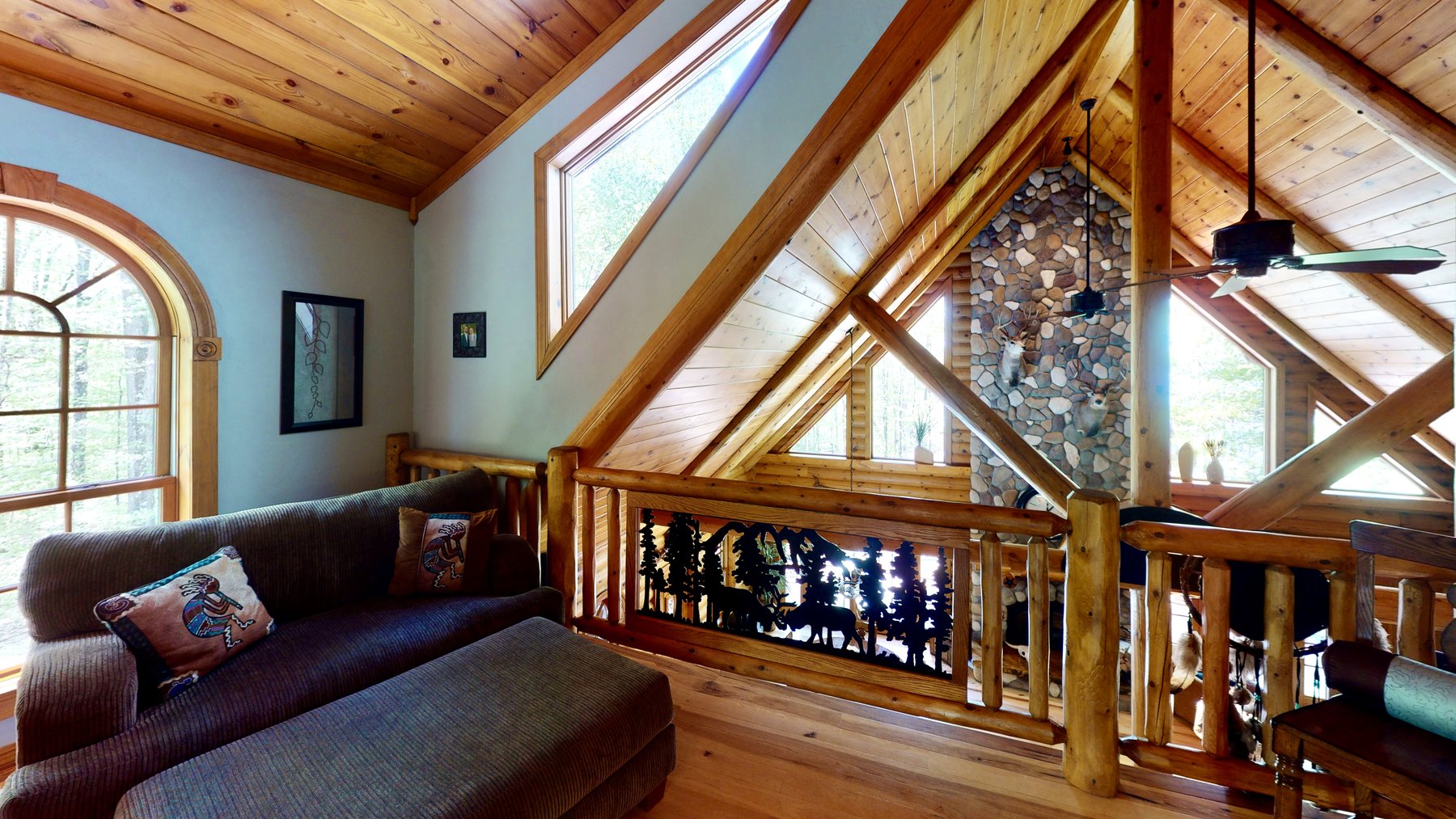 Image for Incredible Lake Barkley Main Channel, Waterfront, Log Home on 2.7+/- acres with a Private DOCK.