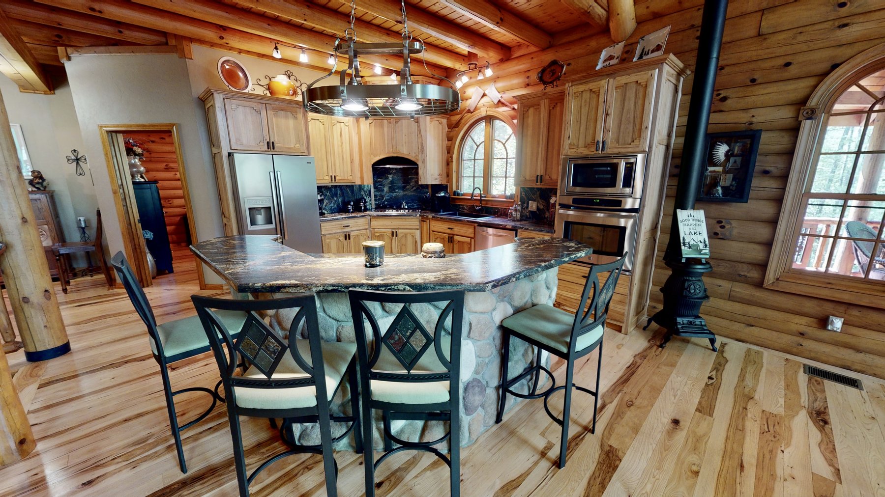 Image for Incredible Lake Barkley Main Channel, Waterfront, Log Home on 2.7+/- acres with a Private DOCK.