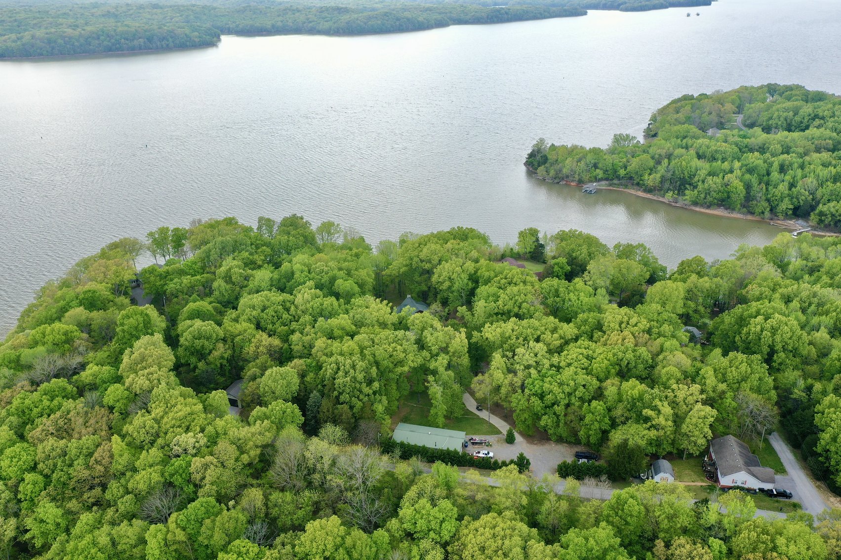 Image for Incredible Lake Barkley Main Channel, Waterfront, Log Home on 2.7+/- acres with a Private DOCK.