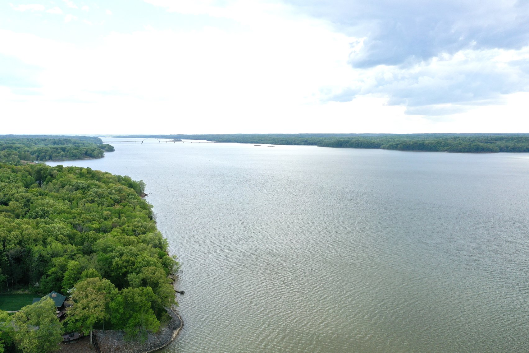 Image for Incredible Lake Barkley Main Channel, Waterfront, Log Home on 2.7+/- acres with a Private DOCK.