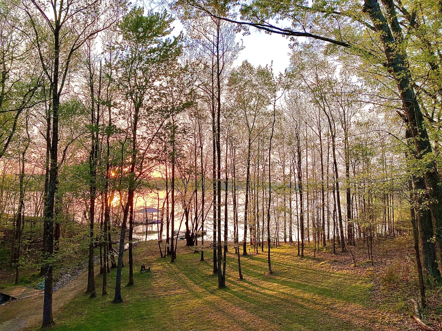 Image for Incredible Lake Barkley Main Channel, Waterfront, Log Home on 2.7+/- acres with a Private DOCK.