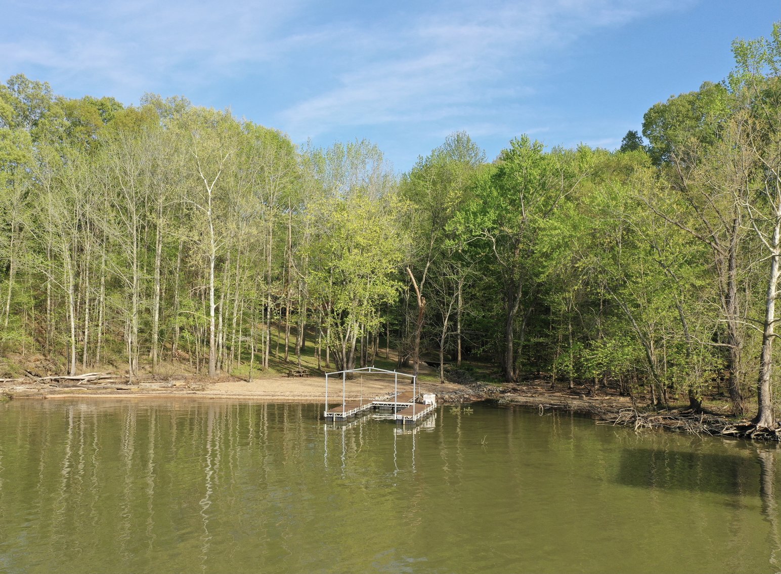 Image for Incredible Lake Barkley Main Channel, Waterfront, Log Home on 2.7+/- acres with a Private DOCK.