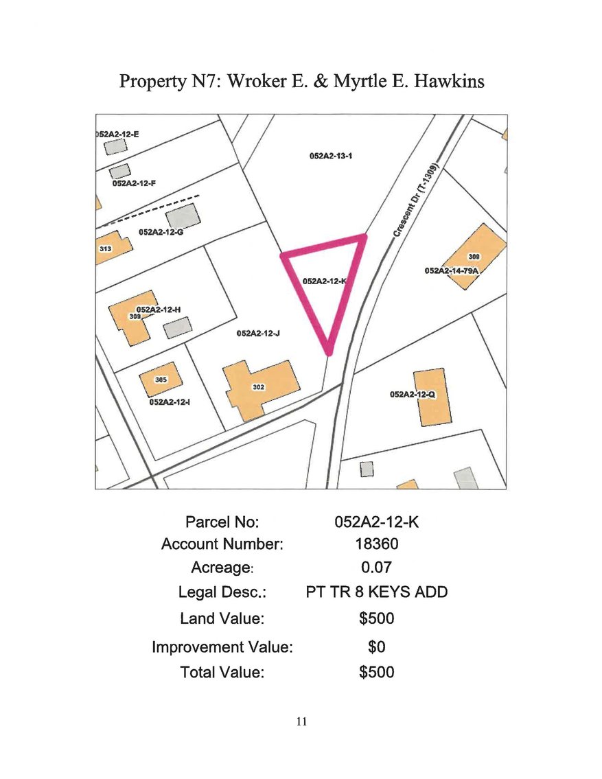 Image for N- 0.07 acre +/- part Tract 8 on Crescent Drive in the Town of Glade Spring