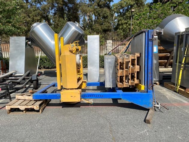 Image for ***SOLD*** MJK0566 REAR-POST Bulk Bag Filler with Roller Conveyor