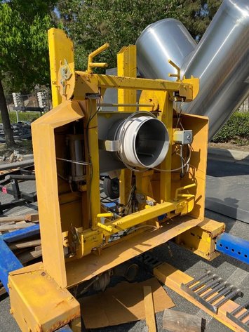 Image for ***SOLD*** MJK0566 REAR-POST Bulk Bag Filler with Roller Conveyor