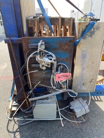 Image for ***SOLD*** MJK0566 REAR-POST Bulk Bag Filler with Roller Conveyor