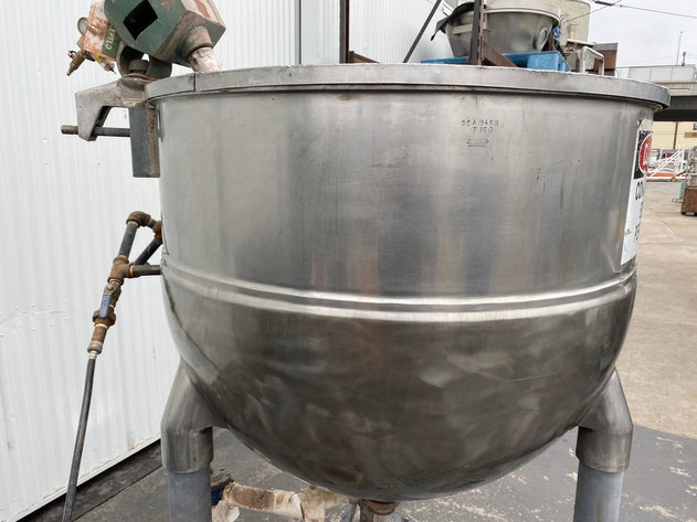 Image for ***SOLD***MJK0550 150 Gallon Stainless steel jacketed tank