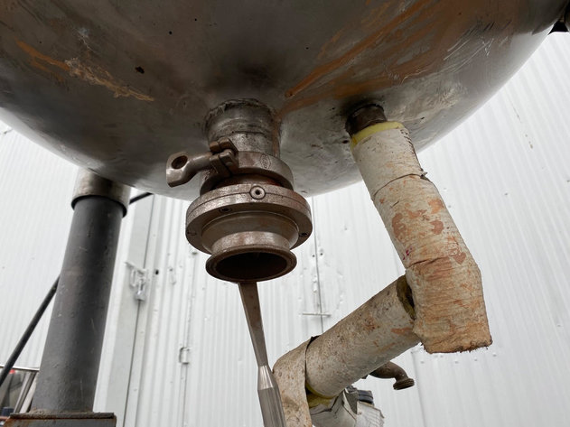 Image for ***SOLD***MJK0550 150 Gallon Stainless steel jacketed tank