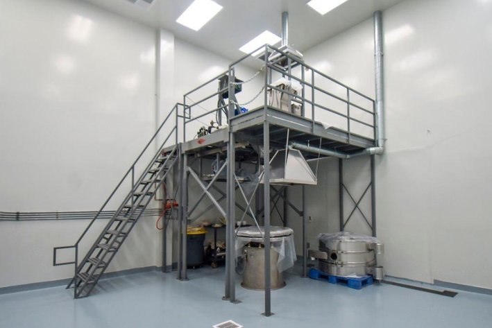 Image for ***SOLD *** MJK0570 4 x 10 Fitzpatrick Chilsonator System Roller Compactor with Mezzanine